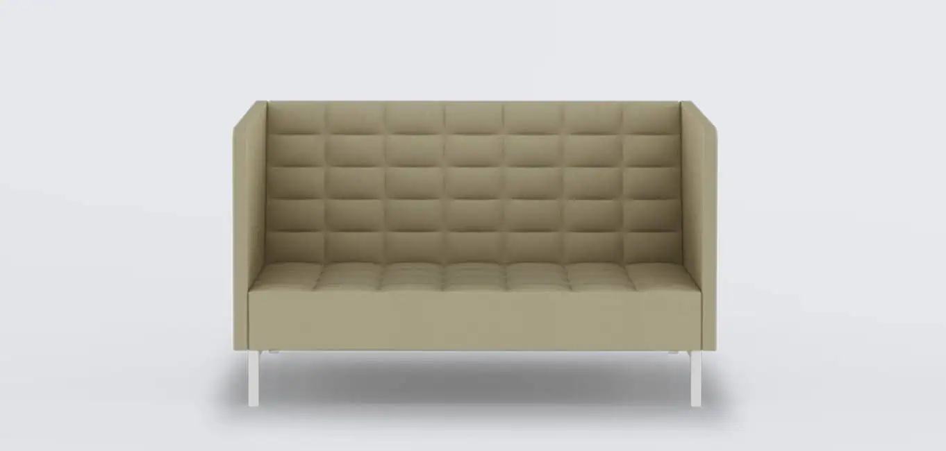 Greta High Back 2 Seat Sofa